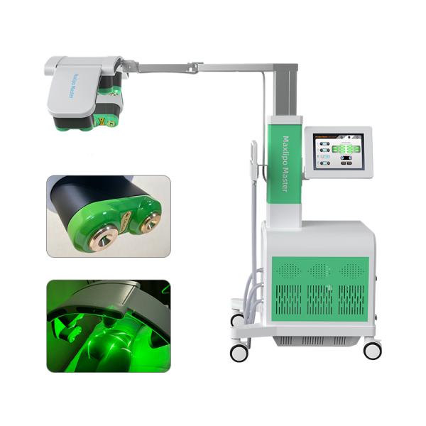 10D maxlipo master laser 532nm 635nm lipolaser with 4 cryo pads