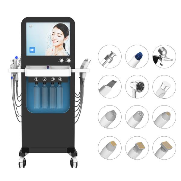 13 In 1Hydro Microdermabrasion Dermabrasion Machine with fractional rf handpiece