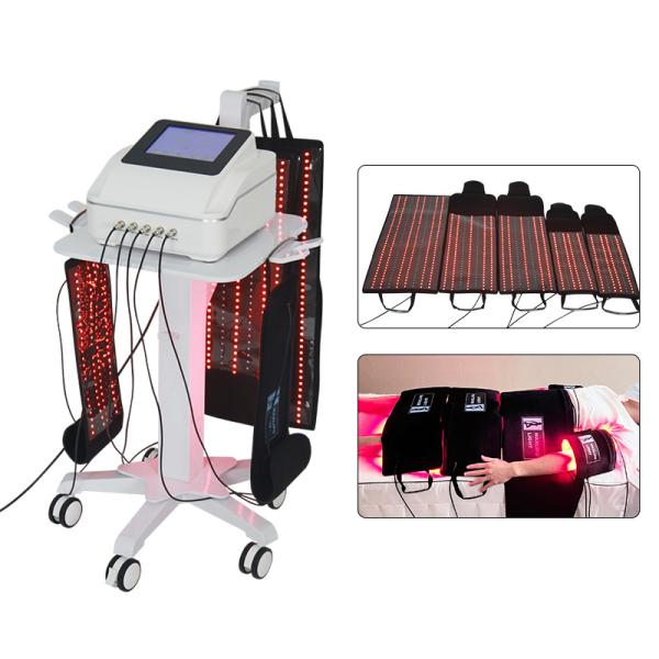 5D maxlipo light red light belts 5 light strips 650nm 940nm pain relief machine