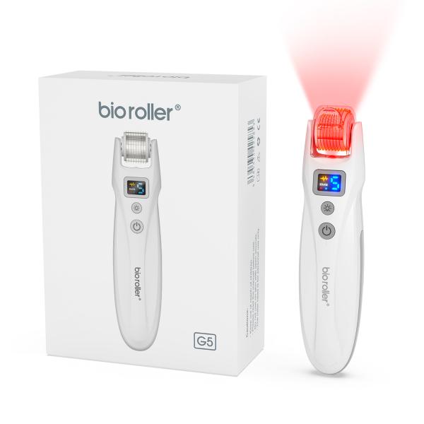 Electric micro needling Roller bio roller G5 with ems micro current and light therapy