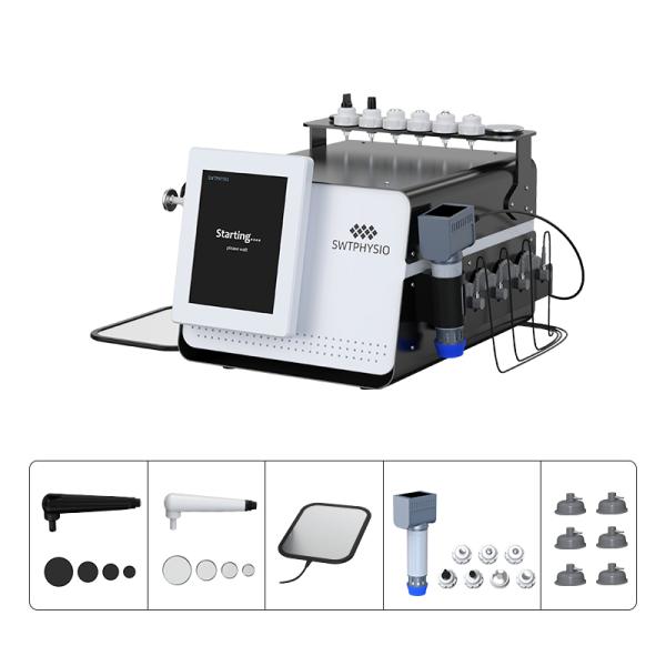 Focus Shockwave Therapy ED pain relief electromagnetic Shockwave Therapy machine with ems vacuum plate