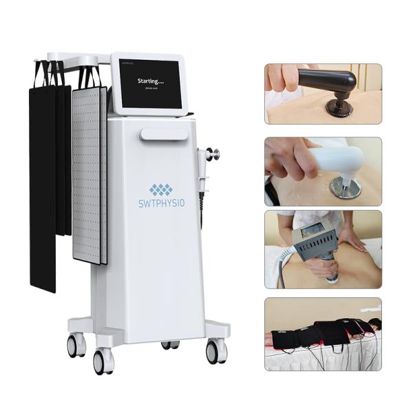 Shockwave+CET+RET+maxlipo light belts pain relief and slimming machine