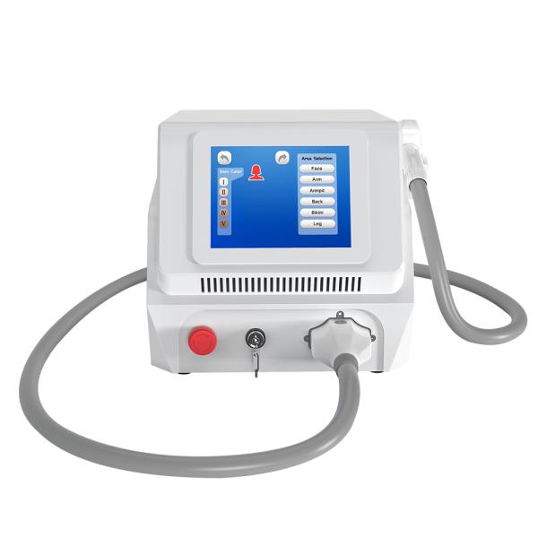 Single wavelength painless 808nm diode laser hair removal machine